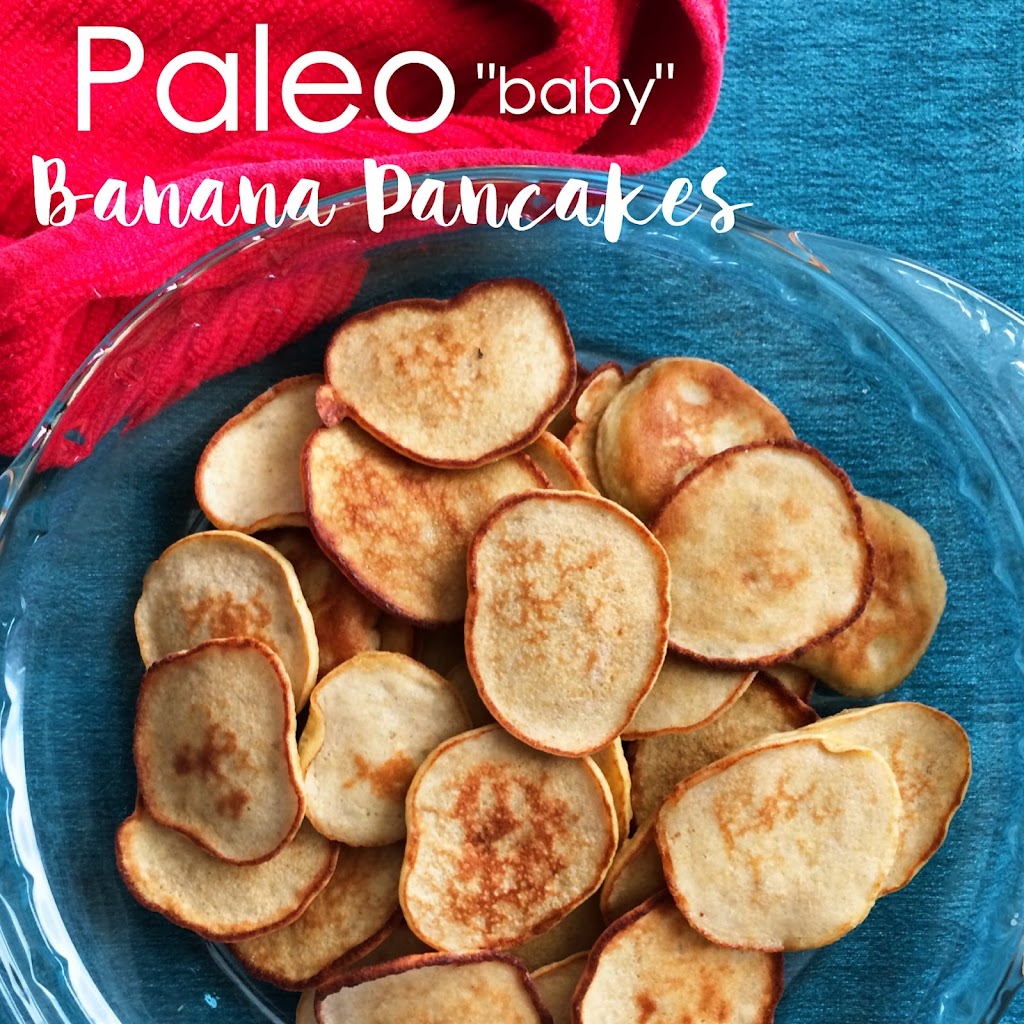 paleo baby banana pancakes