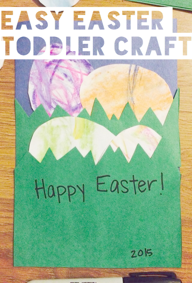east easter toddler craft